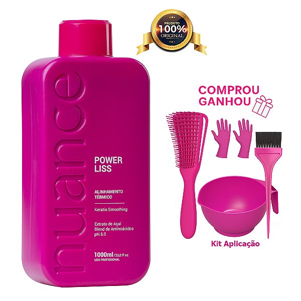 Progressiva Power Liss Ativo 1 Litro Nuance Professional