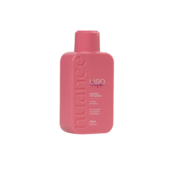 Shampoo Liso Perfeito Pós Química Anti Frizz 250ML Nuance