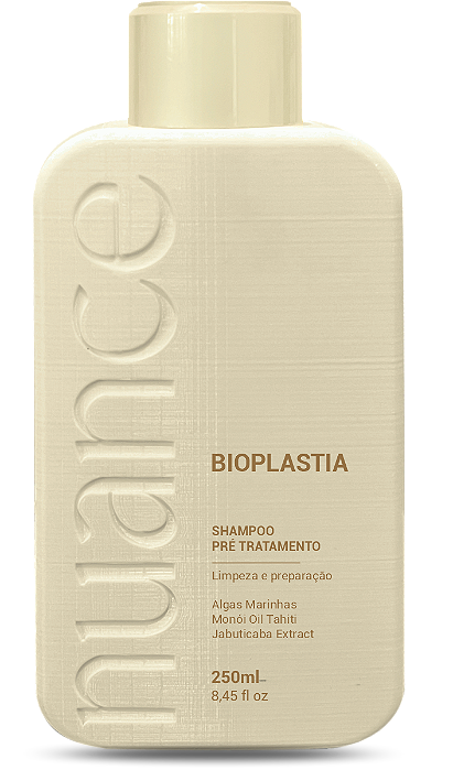 Shampoo Bioplastia Reconstrução Uso Diário 250ML Nuance