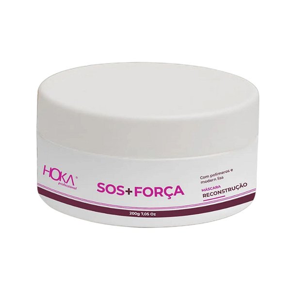 Máscara Mega Hidratante Sos + Força Desmaia Cabelo 200g Hoka