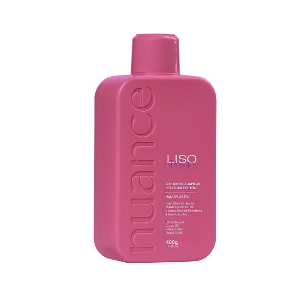Alisamento Capilar Liso Perfeito Nuance 400 gramas