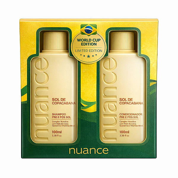 Kit Sol de Copacabana Box Capilar Viagem 2x 100ml Nuance