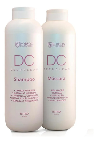 Kit Deep Clean Detox 1 Litro Robson Peluquero