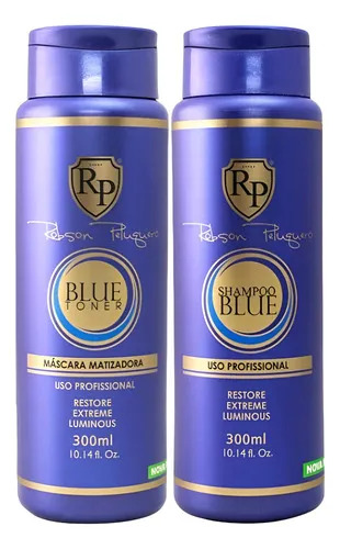 Kit Matizador Blue Loiro Platinado Robson Peluquero