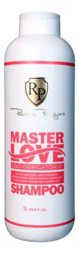 Shampoo Master Love 1 Litro Robson Peluquero