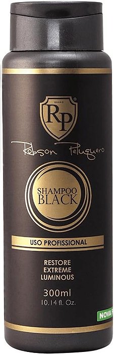 Shampoo Black 300ml Robson Peluquero