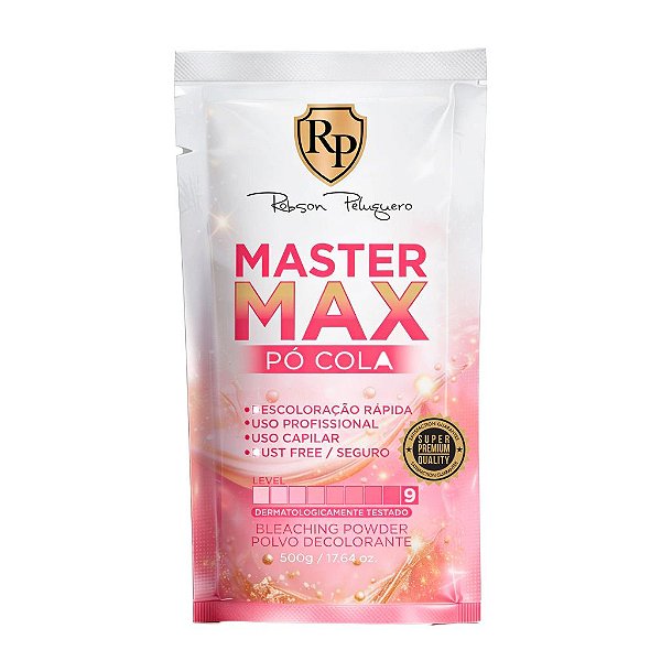 Pó Descolorante Pó Cola Master Max 500gr Robson Peluquero RP