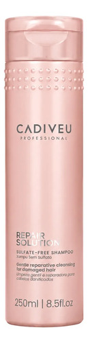 Shampoo Repair Solution Cadiveu Sem Sulfato 250ml Reparador