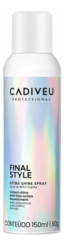 Spray De Brilho Capilar Final Style 150ml Cadiveu