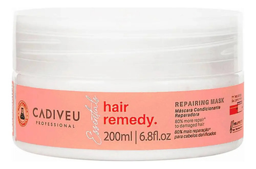 Máscara Cadiveu Hair Remedy Tratamento Intenso 200ml