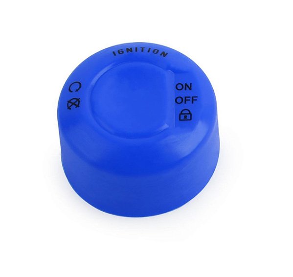 Capa De Silicone Botão Keyless Bmw R1200 Gs R1250 F850 - AZUL