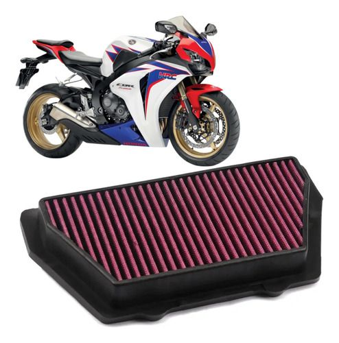 Filtro De Ar Esportivo Honda Cbr1000rr Fireblade 08-16