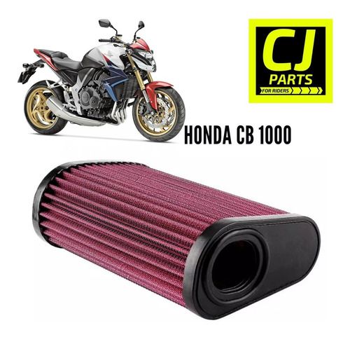 Filtro Ar Esportivo Honda Cb1000 2012 2013 2014 2015 2016