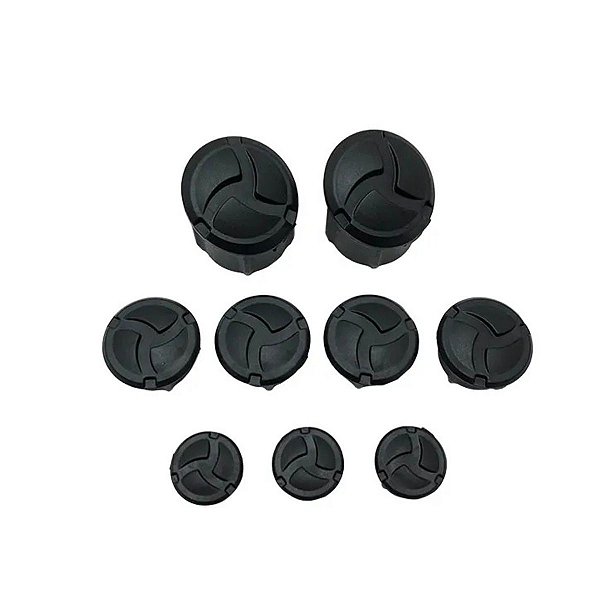 Kit Tampas Chassi Bmw R 1200 Gs R 1250 Gs helice (9 Peças)