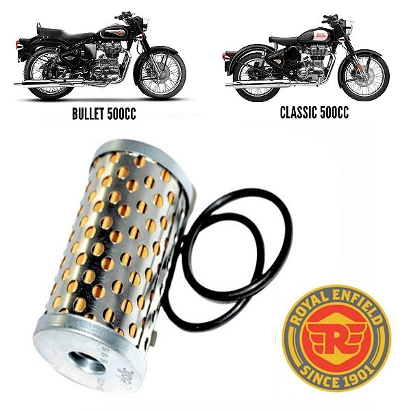 Filtro Oleo Original Classic Bullet 500 Royal Enfield