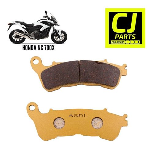 Pastilha Freio Honda Nc700 Dianteiro S/abs Cerâmica