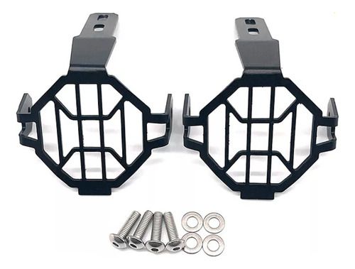 Grade Protetora Farol Milha Moto Bmw R1200 Gs R1250 Gs F800