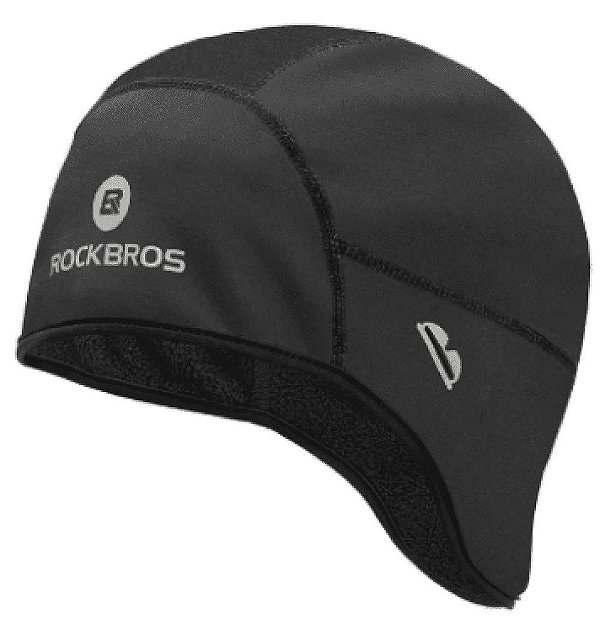 Touca Gorro de Proteção UV  Ciclismo e Capacete RockBros Preta