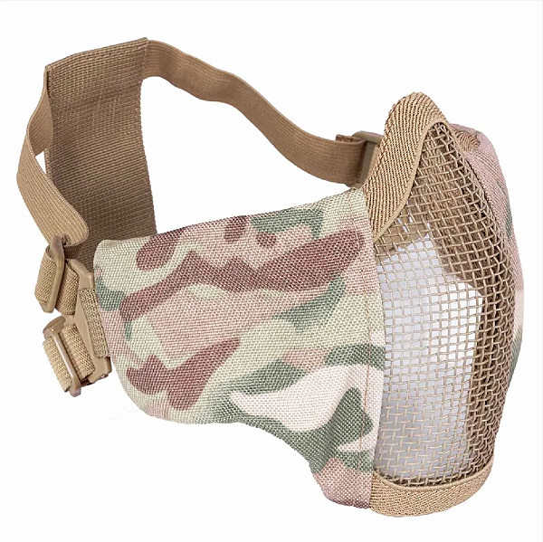Mascara Protetora Para Airsoft Confort Camuflado