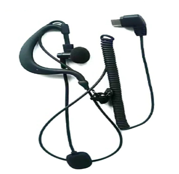 Fone Ouvido Árbitro Futebol comunicador V4Plus Tipo C Espiral