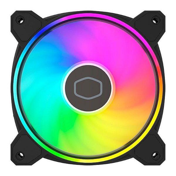 Cooler Fan Cooler Master MF120 Halo 2, 120mm, ARGB, Preto
