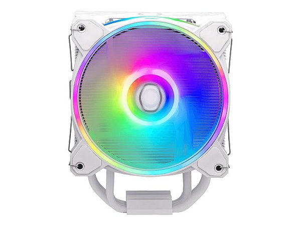 Air Cooler Cooler Master Hyper 212 Halo White, Intel/AMD, RGB, Branco, RR-S4WW-20PA-R1