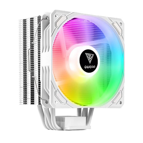 Air Cooler Gamdias Boreas E1-410 WH, RGB, Intel/AMD, 2000 RPM, 70,2 CFM