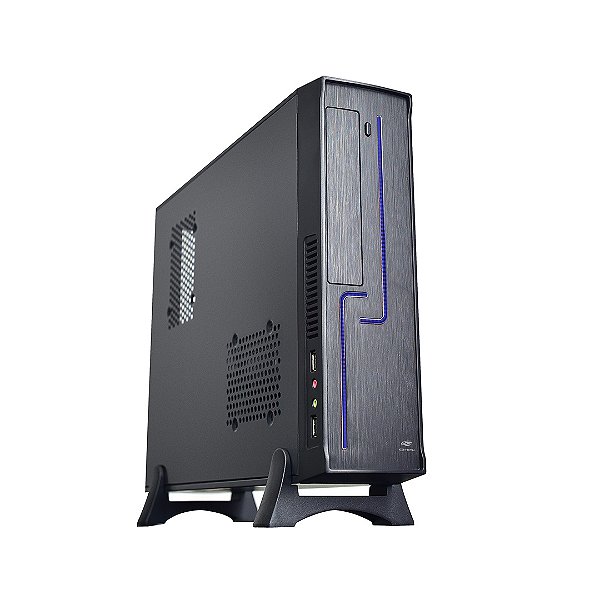 Gabinete C3Tech DT-120BK, Slim Tower, Fonte PS-200SFX, Preto