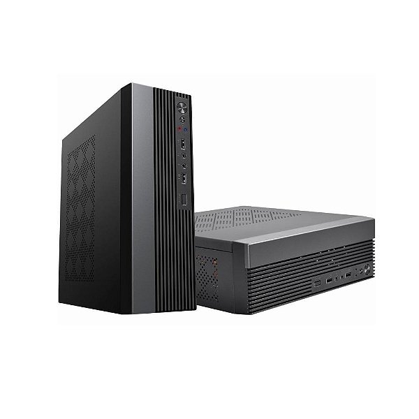 Gabinete K-Mex GM-02CK, Slim-Tower, USB, Fonte PC-200RNG, Preto