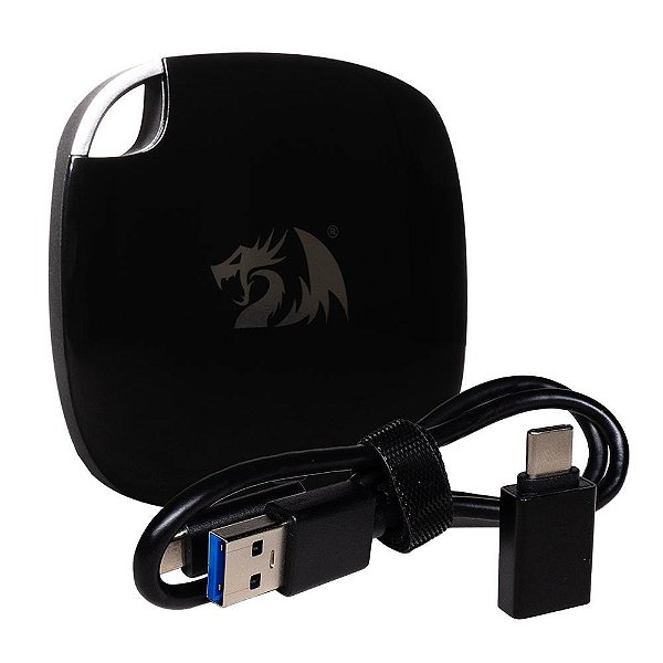 SSD Externo Redragon 512GB, USB, Tipo C, ED-203