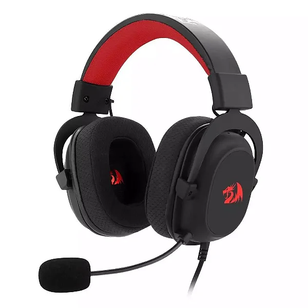 Headset Redragon Hero, RGB, Múltiplas Plataformas, P3 3.5mm, Preto, H530
