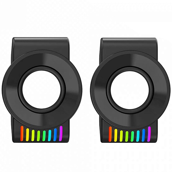 Caixa de Som Redragon Kage GS514, RGB, USB/3.5mm, Estéreo 2.0, Preto