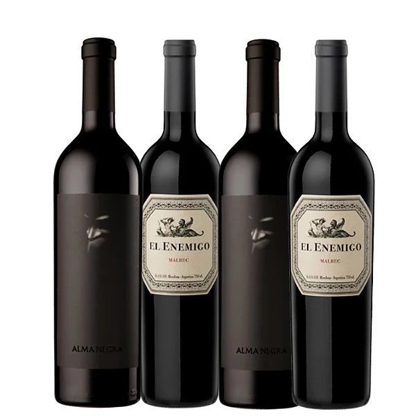 Kit Alma Negra e El Enemigo Malbec
