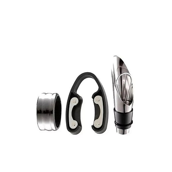 Kit Para Vinhos 3 Peças