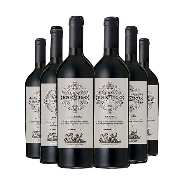 Kit 6 Gran Enemigo Agrelo Cabernet Franc 2021