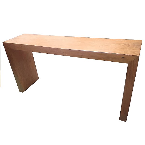 Aparador em U de tabua de peroba rosa