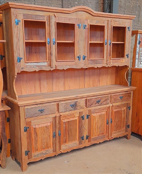 Armário Farmácia 4 portas rústica