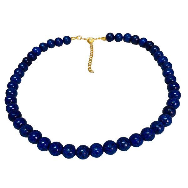 Colar Jade Azul Royal