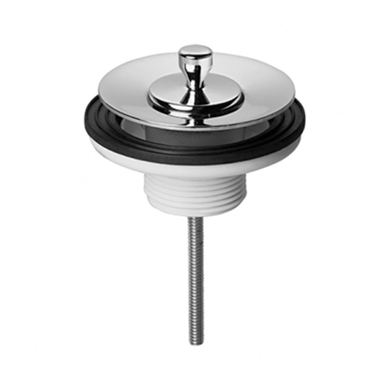 Válvula de saída d'água universal com tampa de metal Docol Luxo Cod. 00444306