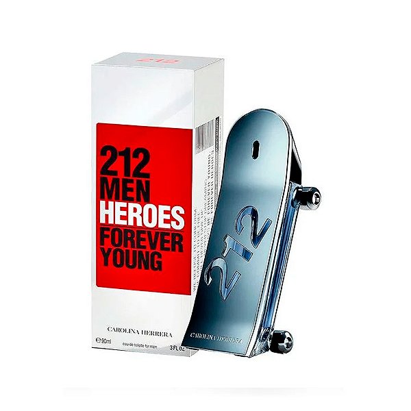 212 Men Heroes Carolina Herrera Eau de Toilette - Perfume Masculino