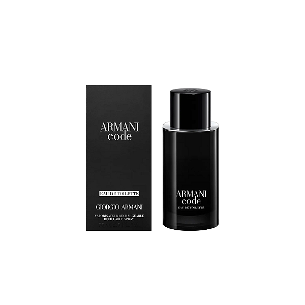 Armani New Code Giorgio Armani Eau de Toilette Recarregável - Perfume Masculino 75ml