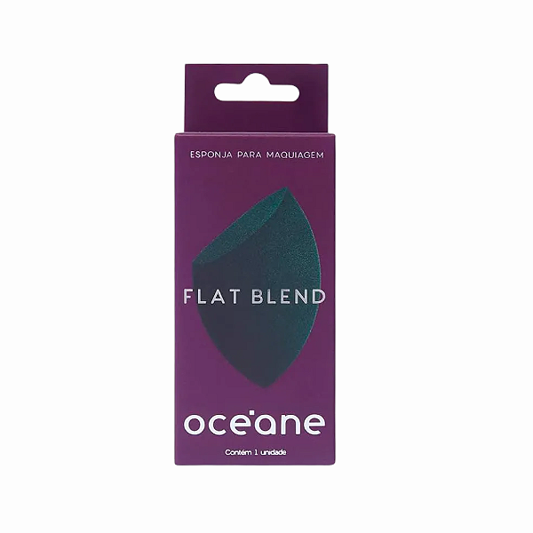 Flat Blend esponja de maquiagem Oceane