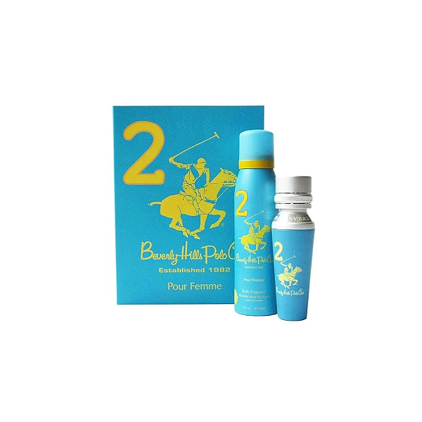 Kit Beverly Hills Polo Club Eau de Toilette 2 50ml+Deo 150ml