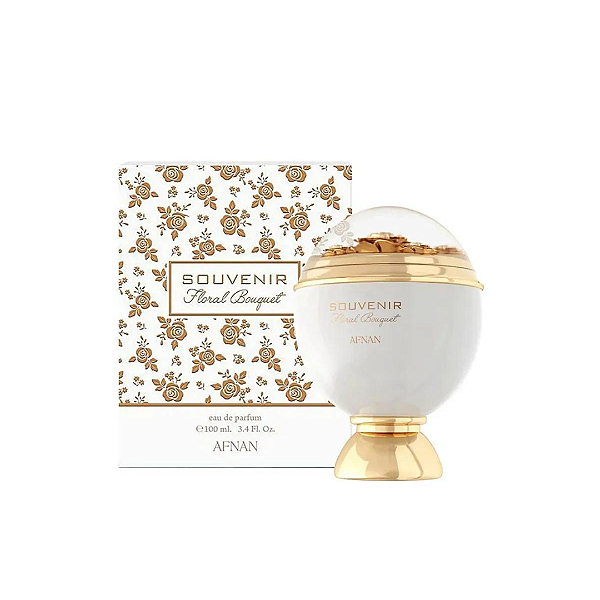 Souvenir Floral Bouquet Edp Afnan - Perfume Árabe Feminino (Ref. Olfativa Delina de Marly)
