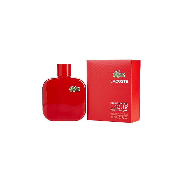 L.12.12 Rouge Lacoste Eau de Toilette - Perfume Masculino 100ml