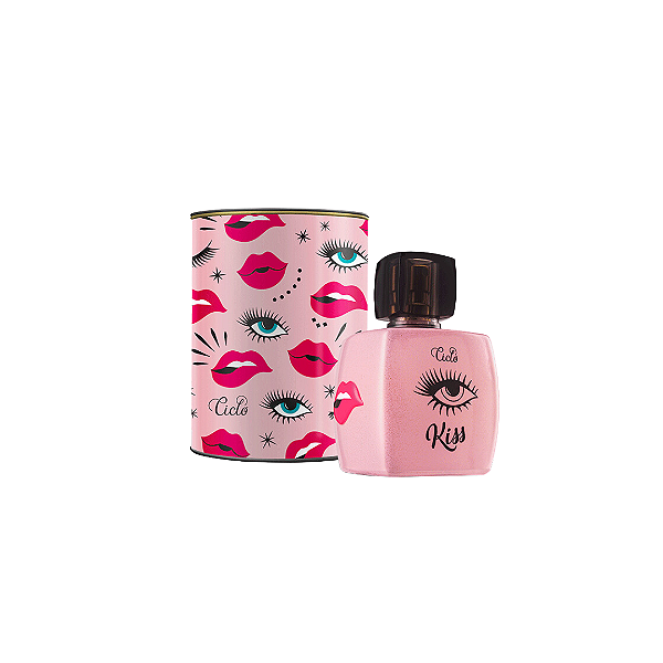 Kiss Ciclo Cosméticos Deo Colônia Lata - Perfume Feminino 100ml