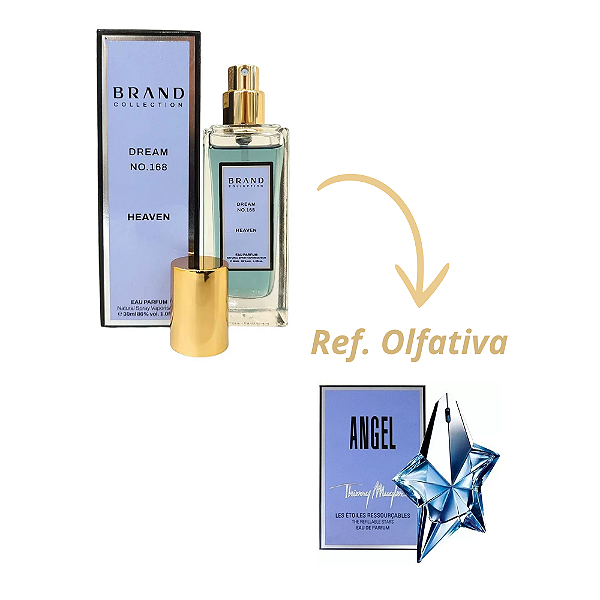 Brand Collection 168 - Heaven Perfume Feminino (Ref. Olfativa Angel) 30ml