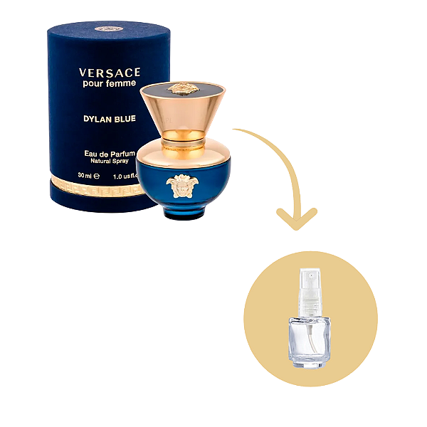 Fracionado Dylan Blue Pour Femme Versace Eau de Parfum - Perfume Feminino