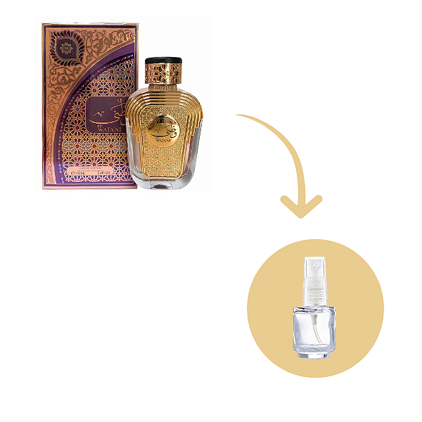 Fracionado Watani Al Wataniah - Perfume Árabe Feminino