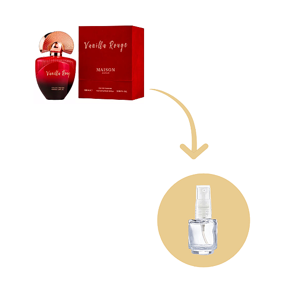 Fracionado Vanilla Rouge Maison Asrar Eau de Parfum - Perfume Árabe Feminino